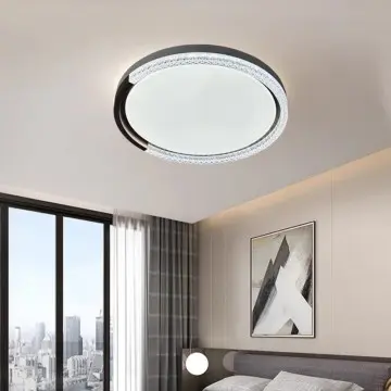 Rich Texture Coffee Color Simple Design LED Ceiling Lights YW-CLC049 Bed Room Use