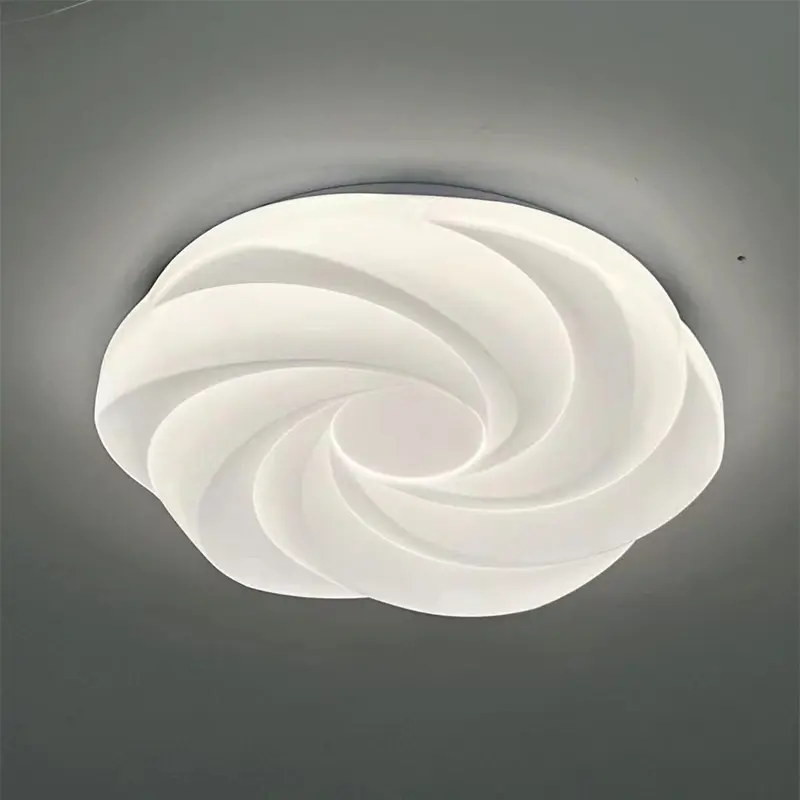 Romantic White Rose Style LED Ceiling Lights YW-CLB023