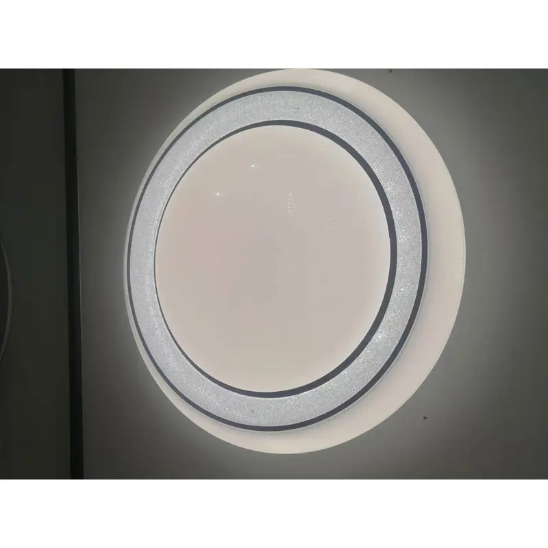 Black Double Ring Decorate Ceiling Light YW-CLB047 For Living Room