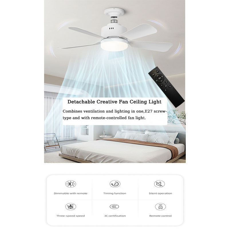 New Fan Ceiling Light Advantages