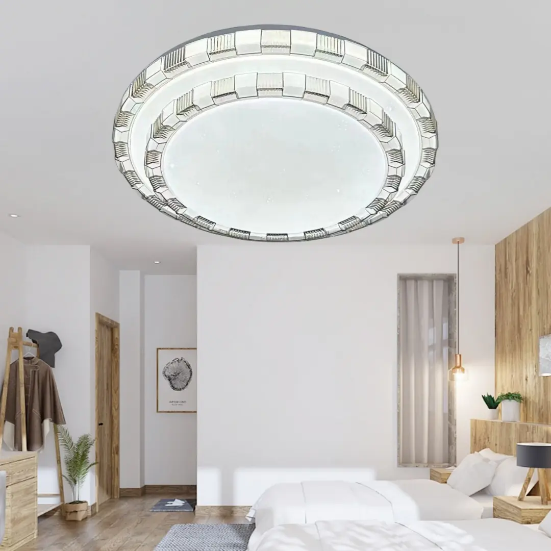 Double-deck Acrylic Light Cover Flush Mount Ceiling Roof ...