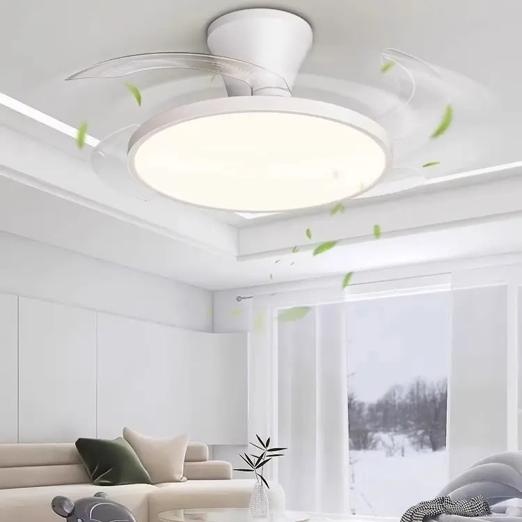 Modern Anti-glare Minimalist Design LED Ceiling Fan Light...
