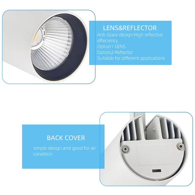 Rear heat dissipation