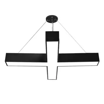 Special Design X-shaped Indoor Decorative LED Linear Light