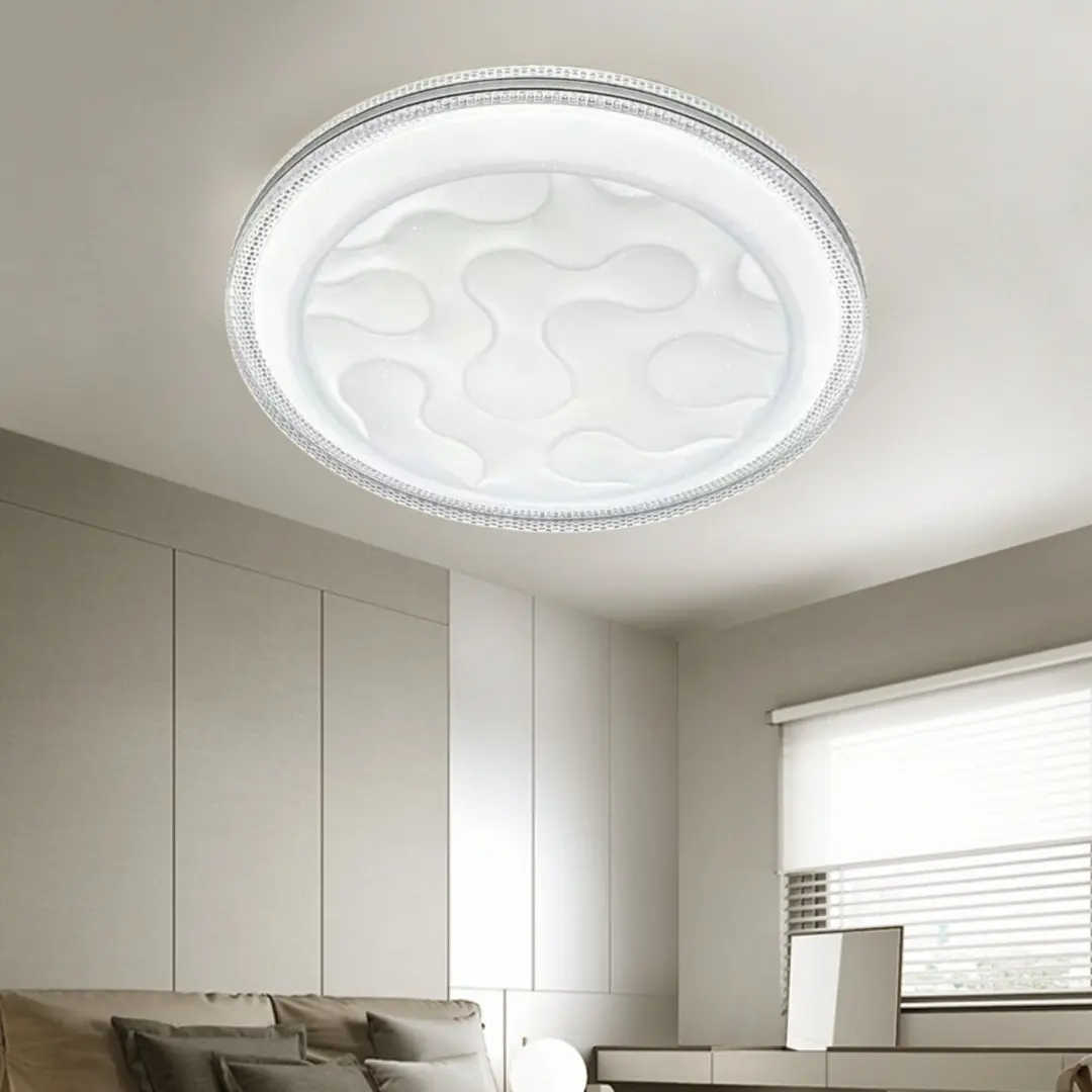 Irregular Fluid Pattern Round LED Ceiling Lamp fo (.jpg