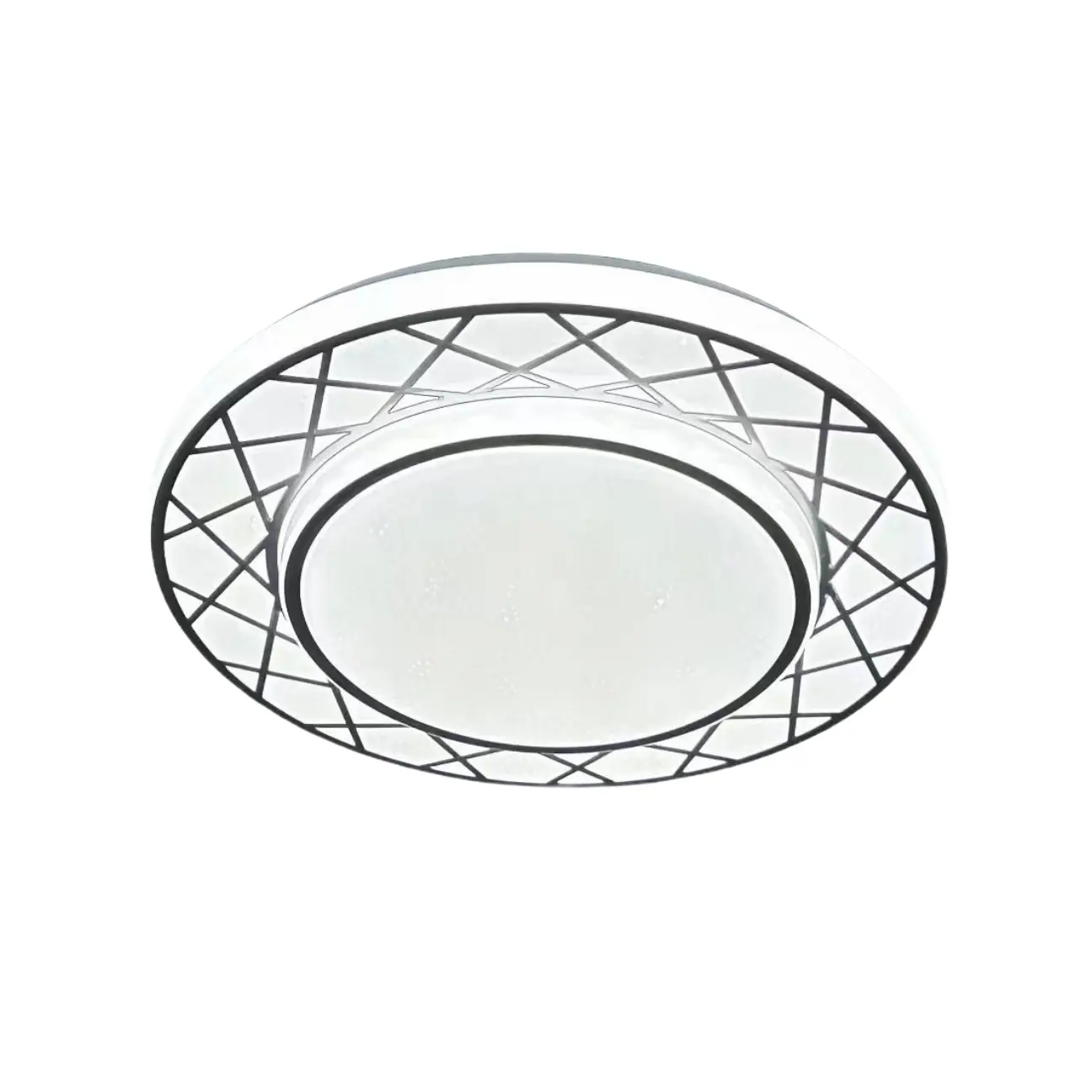 Geometric Silver - Line Ceiling Light YW-CLC068