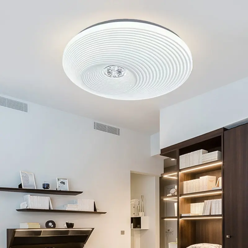 Patent Design Simple Line Decoration White Color LED Ceil...