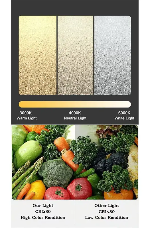 Color Temperature & rendition