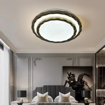 Double Layers Luxury Gold Led Ceiling Light YW-CLC007 For Living Room