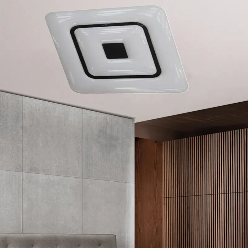 Square Black-White LED Ceiling Light YW-CLC087
